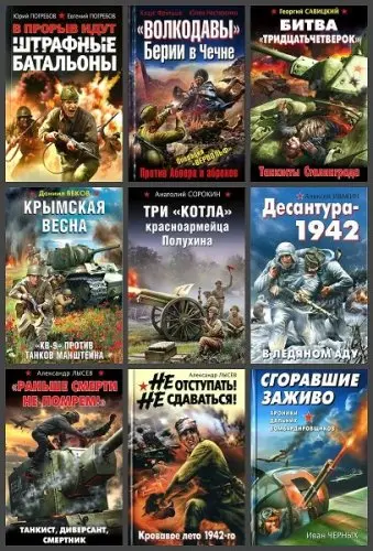 Книжная серия Война. Штрафбат. Они сражались за Родину (по авторам)